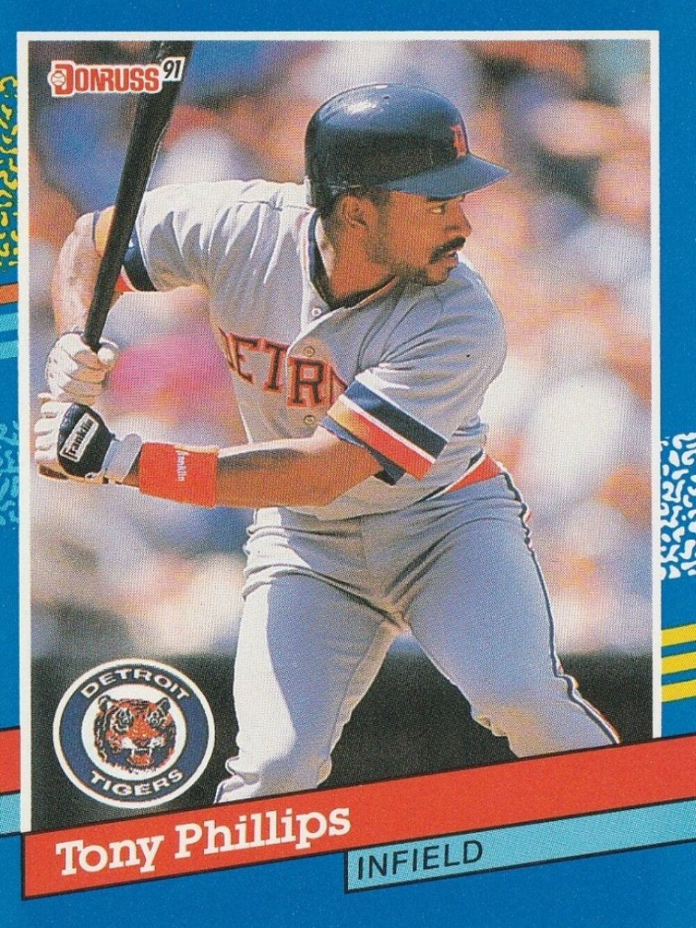 Tony Phillips - Donruss 91 Baseball Card